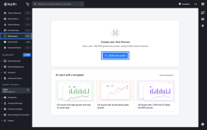 Start your scanner on Koyfin