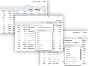 Setting up Koyfin Screener 3